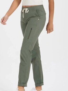 Vuori Ripstop Hiking Climbing Pants Green Large